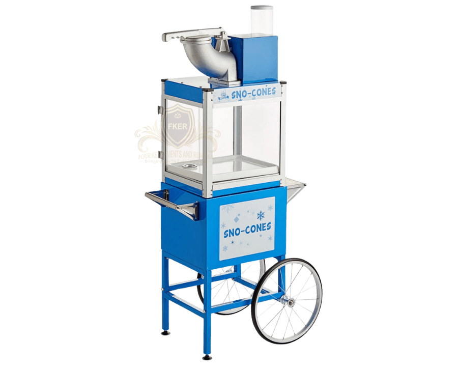 Commercial Sno Cone Machine from Four Kees Events and Rentals inventory