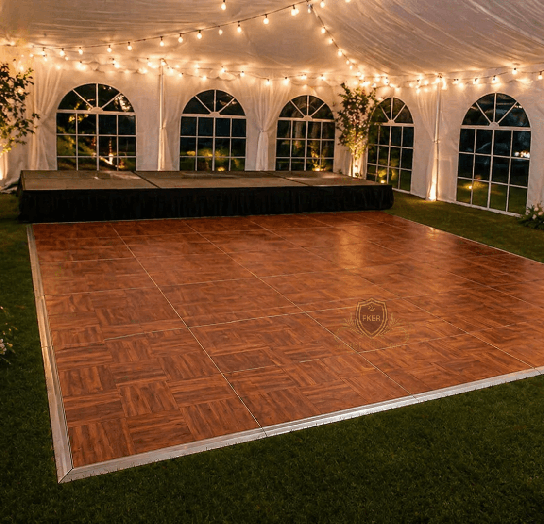 Dancefloor from Four Kees Events and Rentals inventory