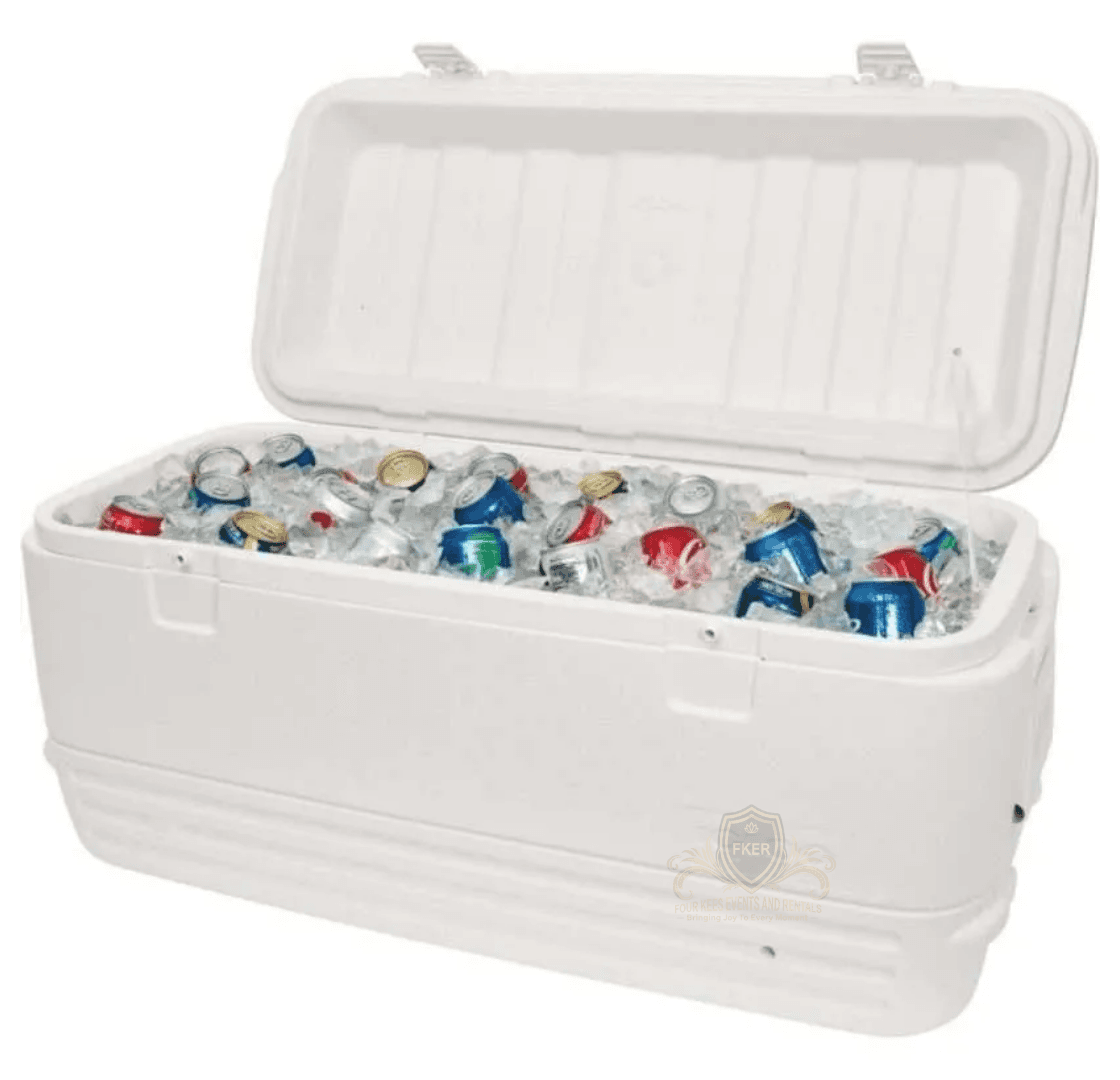 Ice Chest Coolers from Four Kees Events and Rentals inventory