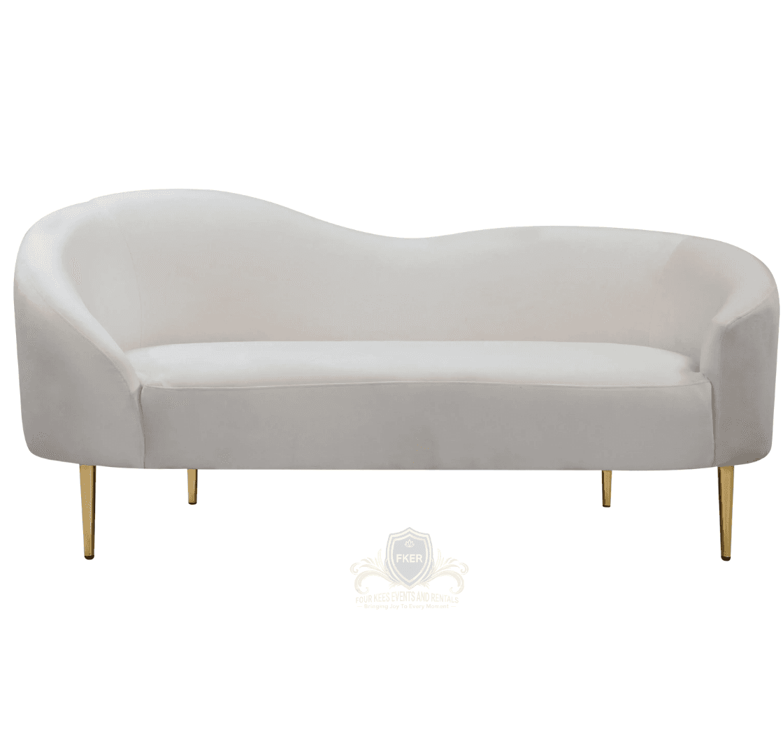 Velvet Ritz Loveseat from Four Kees Events and Rentals inventory