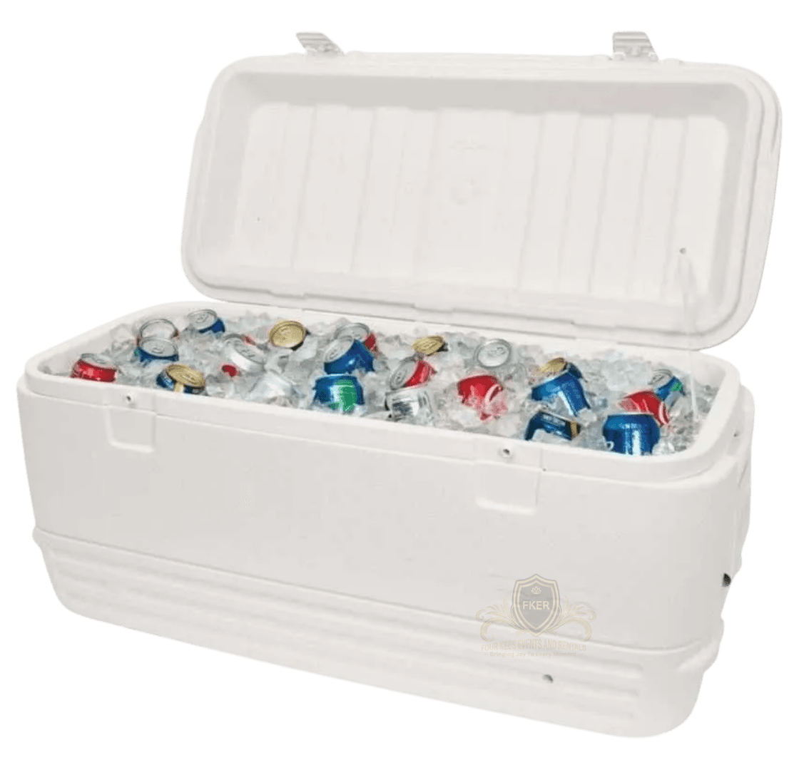 Ice Chest Coolers from Four Kees Events and Rentals inventory