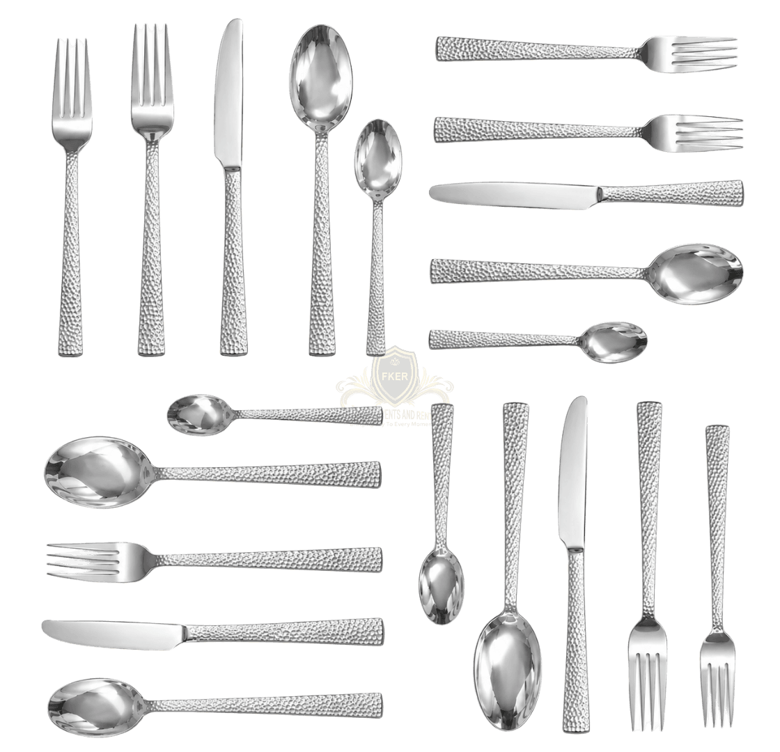 Silver Flatware Utensil from Four Kees Events and Rentals inventory