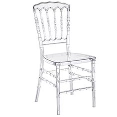 Clear Resin Acryllic Chair