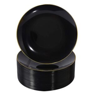Black Ceramic plates
