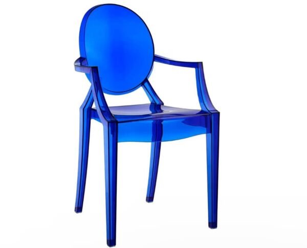 Acryllic Chair ( Blue)