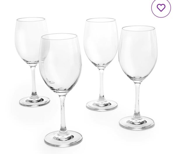 Clear Wine Glasses