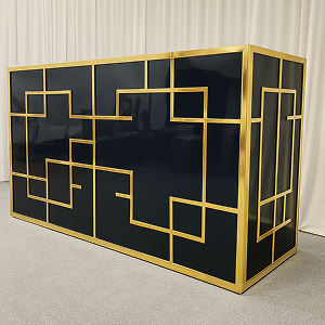 Gold & Black Bar