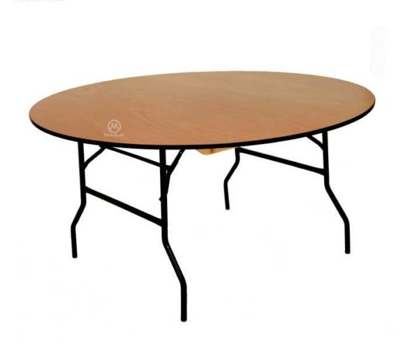 Round Wooden Table
