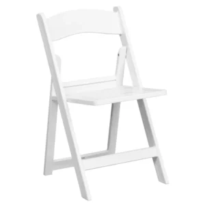 White Resin Chair