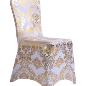 Gold & White Metallic Cover