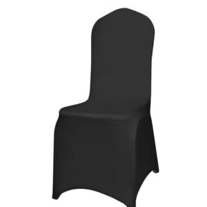 Black Spandex Chair Cover