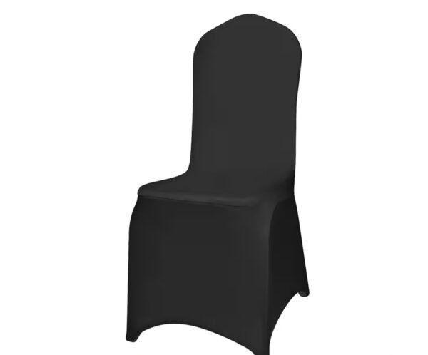 Black Spandex Chair Cover