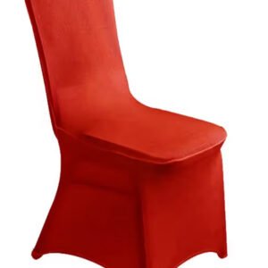Red  Spandex Chair Cover