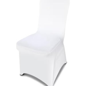 White Spandex Chair Cover