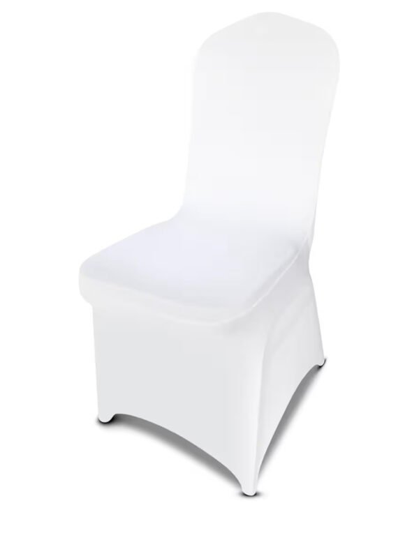 White Spandex Chair Cover