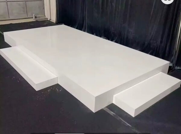 Rectangular White Stage