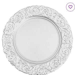 Silver Charger Plates