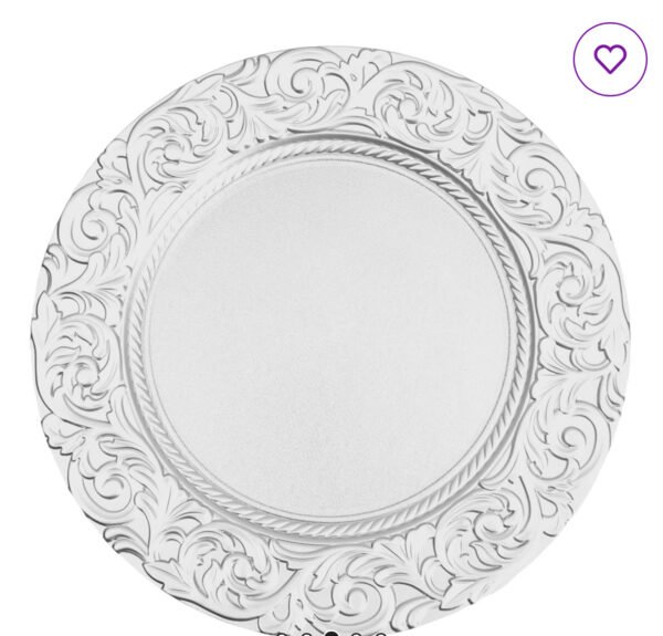 Silver Charger Plates
