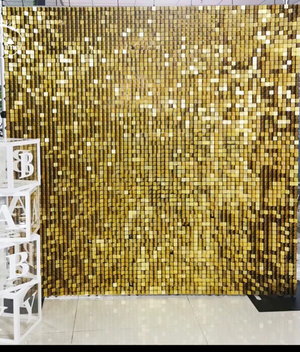 Gold Shimmer Wall (Full Set)