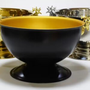 Gold & Black Ice Bucket