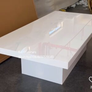 Kids Rectangular White Table