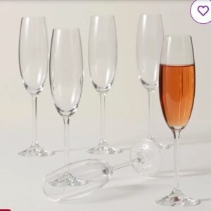 Clear Champagne Glasses