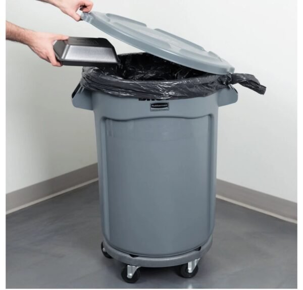 Trash Can With Bags