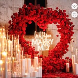 Heart Shape Backdrop