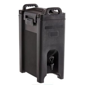 Black Insulated Beverage Dispenser (Hot/Cold)