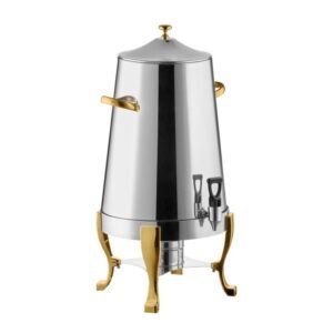 Deluxe Coffee Chafer With Gold Accent (5 Gallons)
